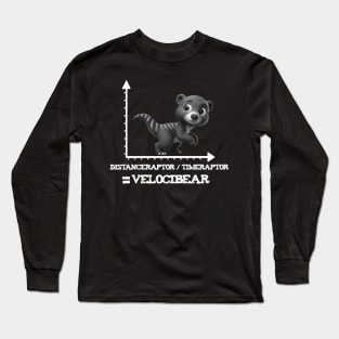 Velocibear Cute Kawaii Long Sleeve T-Shirt